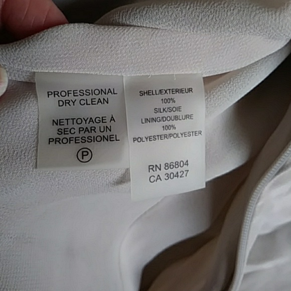 MAGASCONI COECTION BEIGE SILK FLAPPER DRESS, 4 - Picture 6 of 6